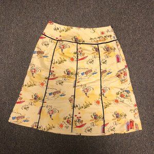 European Traveling Pattern Skirt
